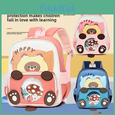 Childrens Cartoon Anime Backpack With Breathable Nylon For Preschool Kids