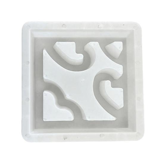 Garden Path Maker Mold Plastic Stepping Stones Mold, Reusable Concrete for Walkway Maker, Durable DIY Casting Pave Yard Patio Decor, Cement Furniture