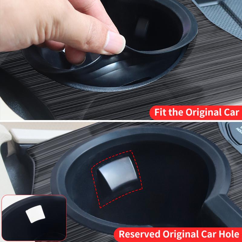 Convient pour la modification de la boîte de rangement centrale Toyota Land Cruiser 300 Accessoires de décoration de porte-gobelet 2024