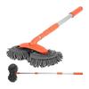 Car Wash Mop, Telescoping Car Wash Brush, Telescoping Car Wash Mop, 360 Degree Rotation, No Scratches, Body Truck, Glass Cleaning, Tire Cleaning,