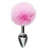 Anal Toy Butt Plug Smooth Touch από ανοξείδωτο ατσάλι Bunny Tail Πρωκτικό βύσμα Πρωκτικό σεξ Παιχνίδια για ενήλικες