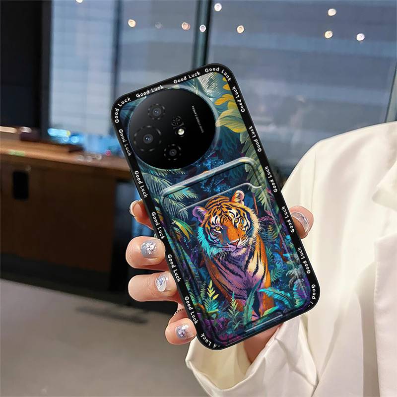 Waterproof Anti-dust Phone Case For TCL 50 Nxtpaper 5G/50Pro Nxtpaper 5G TPU Back Cover Soft Case Card Slot Card Bag