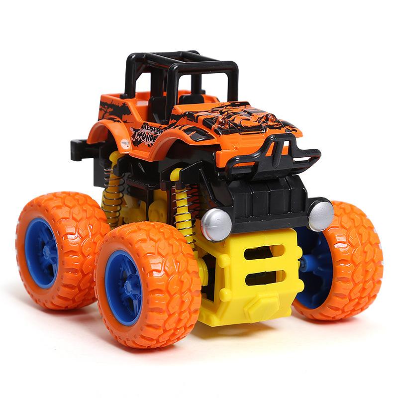 4WD Children's Toys Car Model Off-road Trucks Inertia Mini Models Stunt Cars 360 Flip Buggy Toys for Boys Kids From 3 To 5 Years