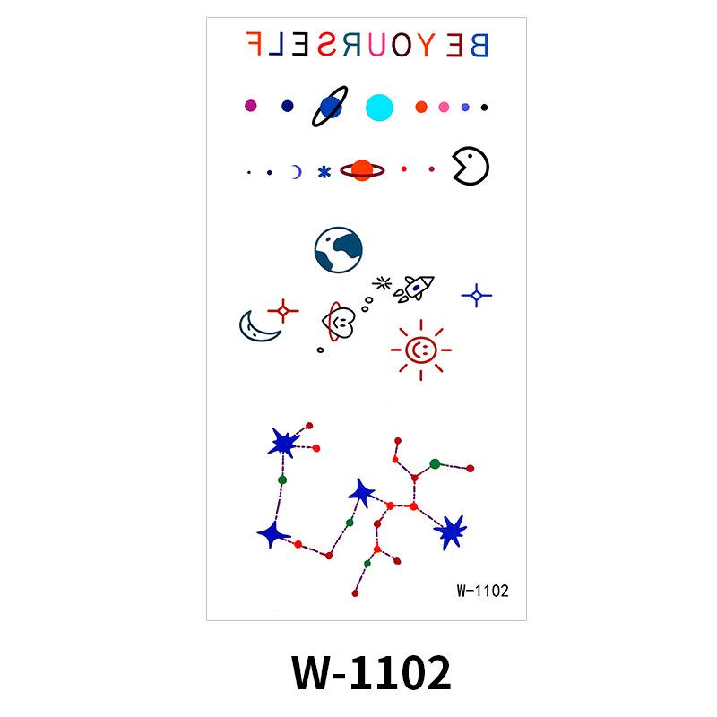 Cartoon Tattoo Sticker Waterproof Small Fresh Children Cute Tattoo Sticker