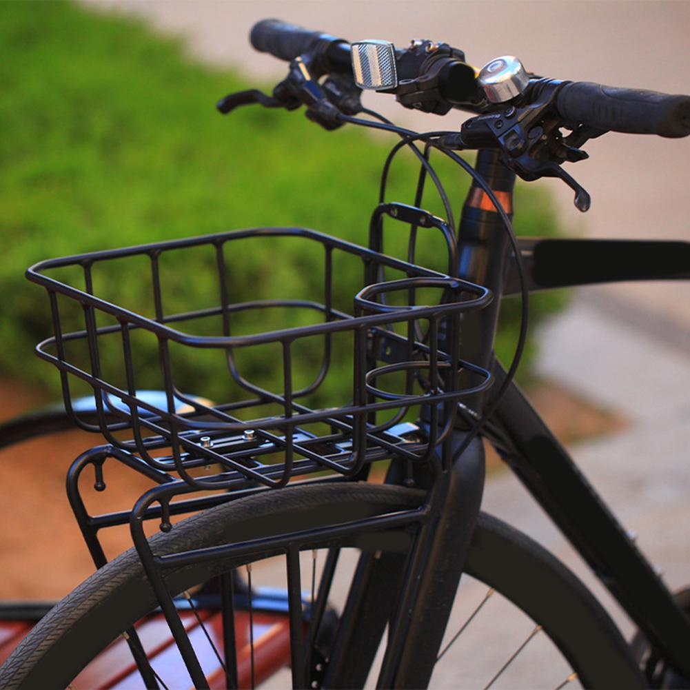 Basket For Mountain Bicycles Leisure Bike Basket Mountain Bike Basket Aluminum Alloy Basket Screw Accessories Included Cycling