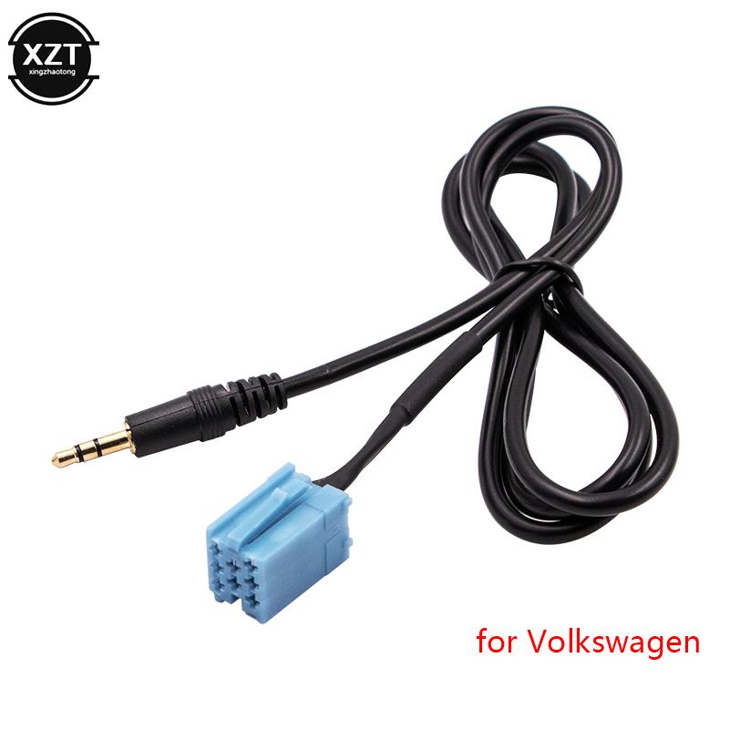 New Aux Cable Auto Audio Adapter Parts Audio For Blaupunkt Car Radio 2000-2010 BLA-3.5MM For Volkswagen Sapphire Radio Accessories 4