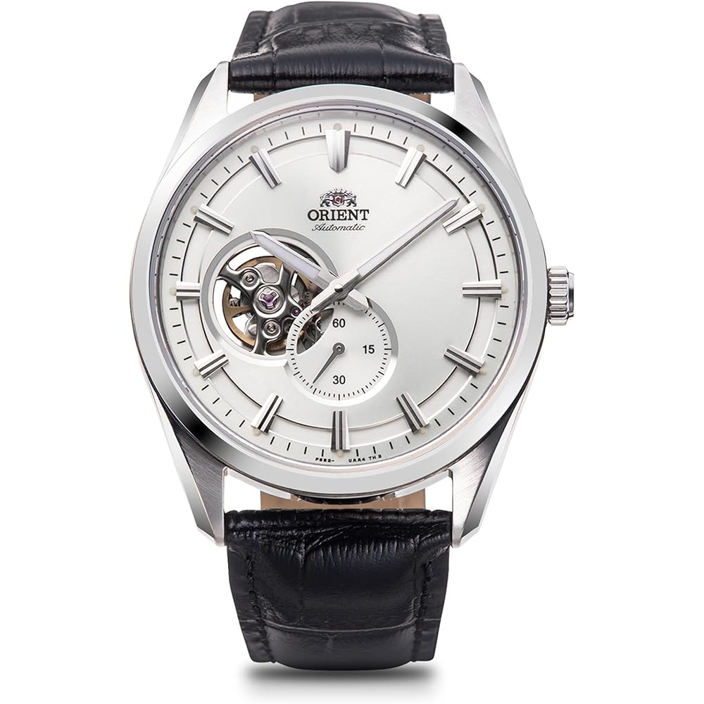 [ORIENT] ORIENT Automatic Watch Contemporary Semi-Skeleton Mechanical Automatic Open Heart RN-AR0003S Men s White Silver (Domestic Manufacturer s Warr
