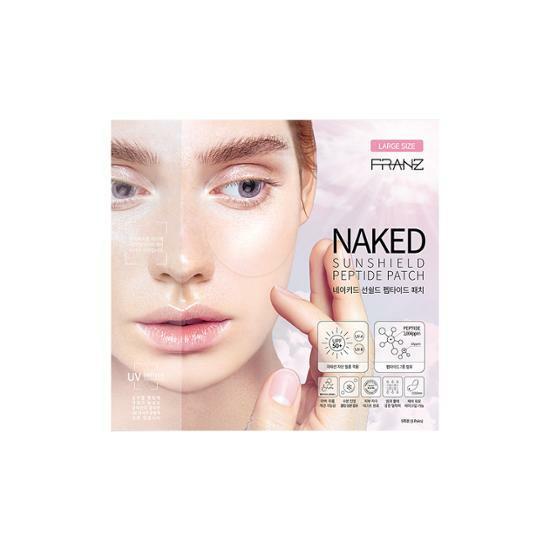 FRANZ Naked SunShield Peptide Patch 5Pack 2Type (R/L Size) Large