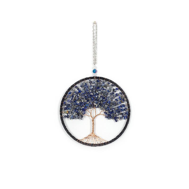 

Кристалл Оригинальный Подвесной Кулон, Приносящий Удачу, Хрустальное Дерево, Руда, Гравий, Жизнь, Медная Проволока, Дерево Удачи