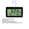 Digitales Kühlschrankthermometer LCD-Anzeige Hohe Präzision Wasserdicht Magnetisch Hängend Kühlschrank Gefrierschrank Elektronischer Temperaturmonitor Messgerät