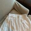Women's French Lace Wide-Leg Pants: Spring/Summer Loose Fit, Casual & Stylish A-Line Layered Shorts