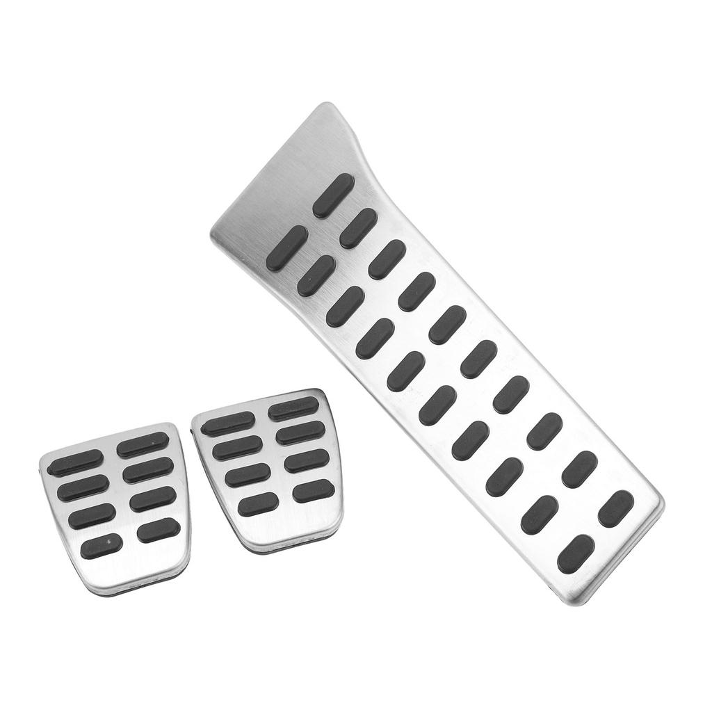 Gas Broms Accelerator Pedalkåpa Rostfritt Stål Halkskydd Fotpedalkuddar Ersättning för Hyundai