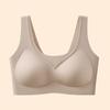 Invisible gathering seamless liquid foundation bra fixed cup lift and close sub-breasts beautiful back lace summer
