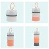 Portable Milk Powder Formula Dispenser Food Container Storage Feeding Boxes for Baby Kids Toddler 4 Grid Baby Food Storage Box