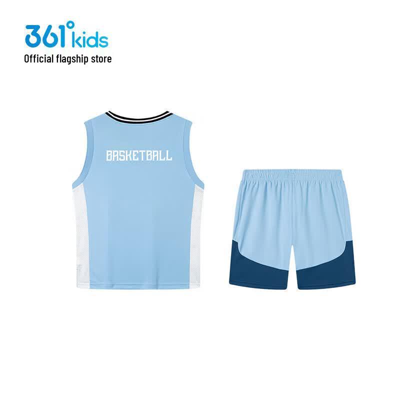 361° Kids' Quick-Dry Basketball Vest & Shorts Set
