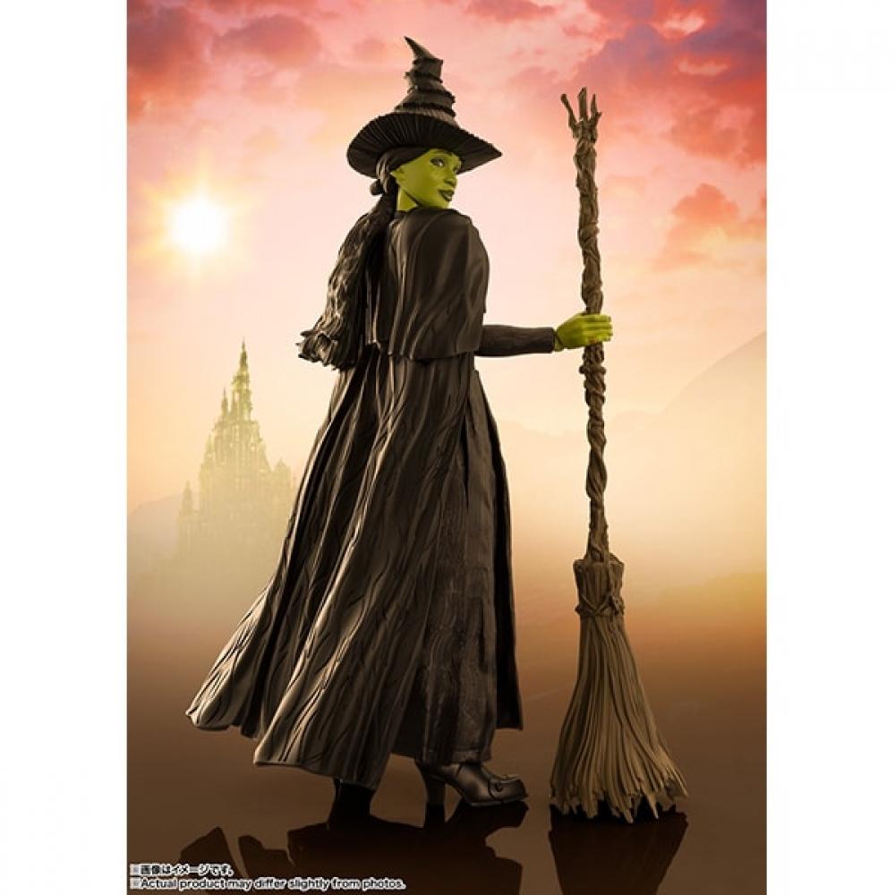 Bandai S.h.figuarts Wicked Elphaba Moving Figure Height Approx. 135mm
