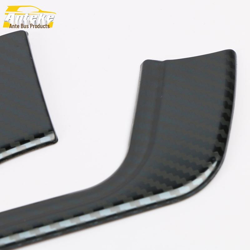 Stainless Steel Center Console Trim for 2020 RAV4 - Car Dashboard Bright Strip Accessory