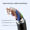 Highly Speed USB C To RJ45 Ethernet Cable 1000Mbps Speed For Gaming Streaming Not Needed Driver Compactly Design