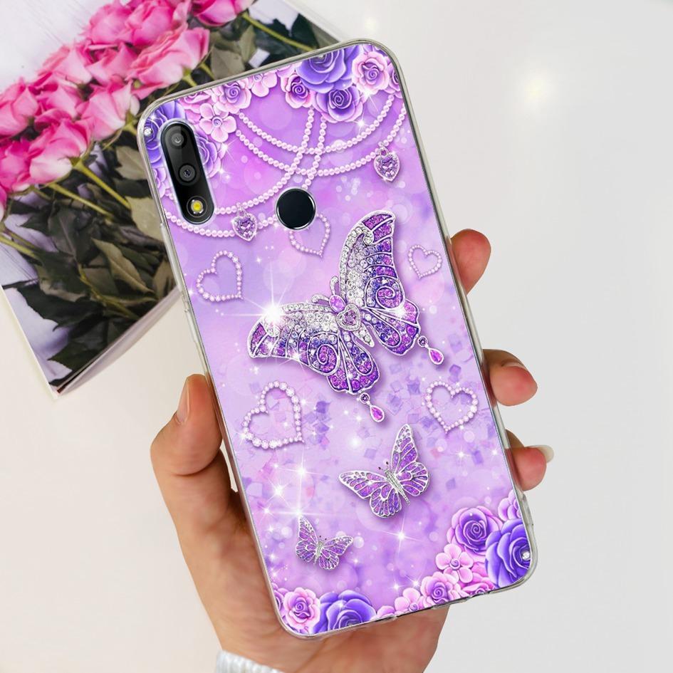Pouzdro na telefon pro Asus Zenfone Max Pro M2 ZB631KL ZB633KL ZB630KL Pouzdra Silikonové Měkké Průhledné Kryt pro Asus X01BDA X01AD X01BD Funda