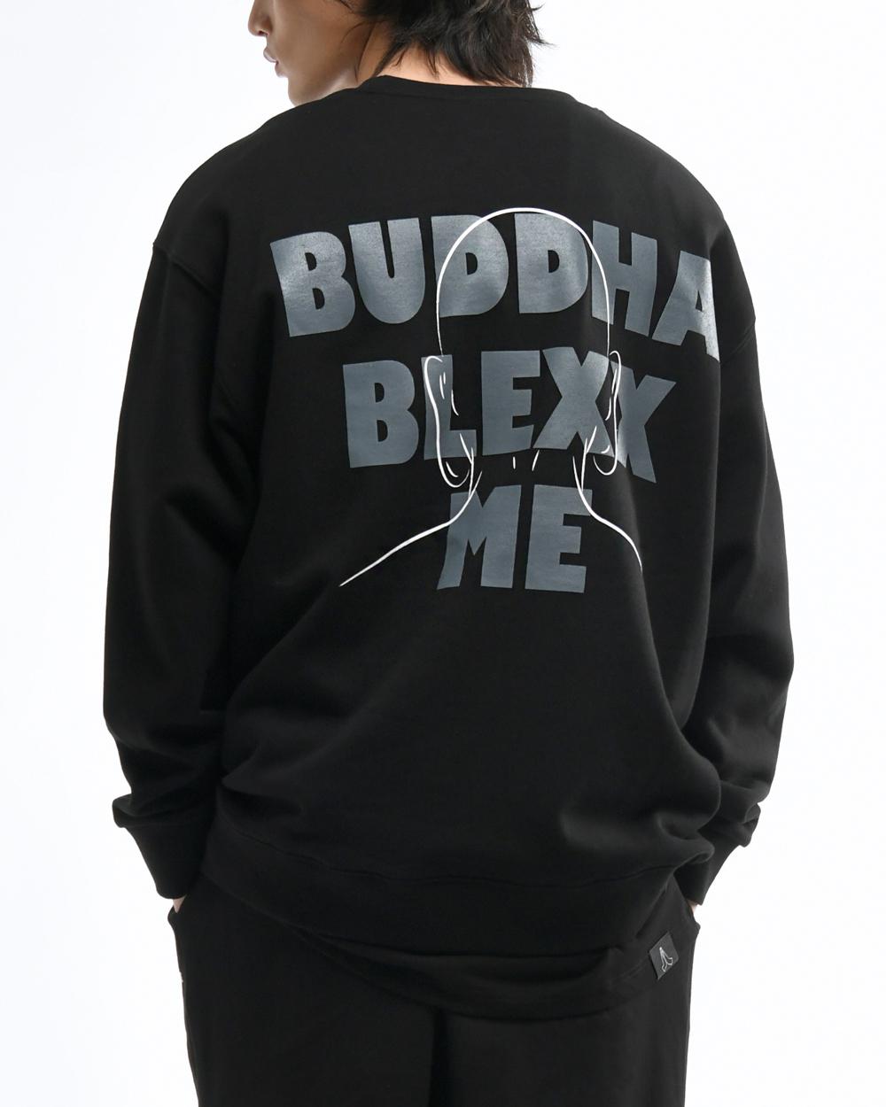 Свитшот Black Smith Buddha Оверсайз Черный