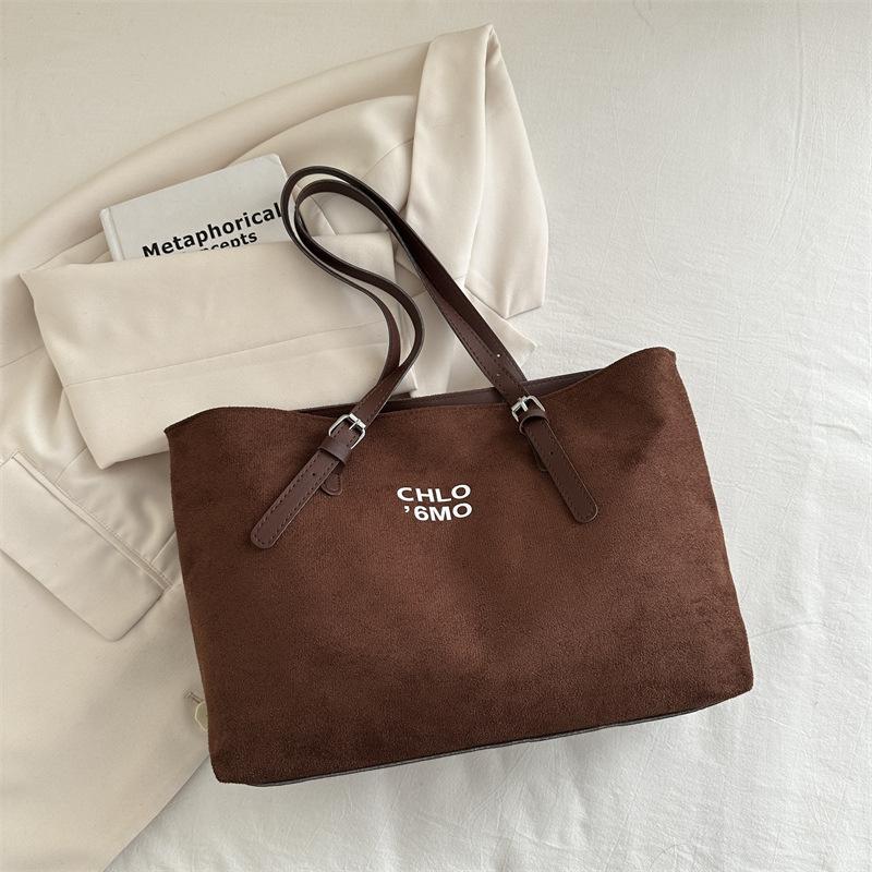 Spring High-value Big Bag 2025 New Commuter Leisure Messenger Shopping Bag Large-capacity Beautiful Shoulder Tote Bag