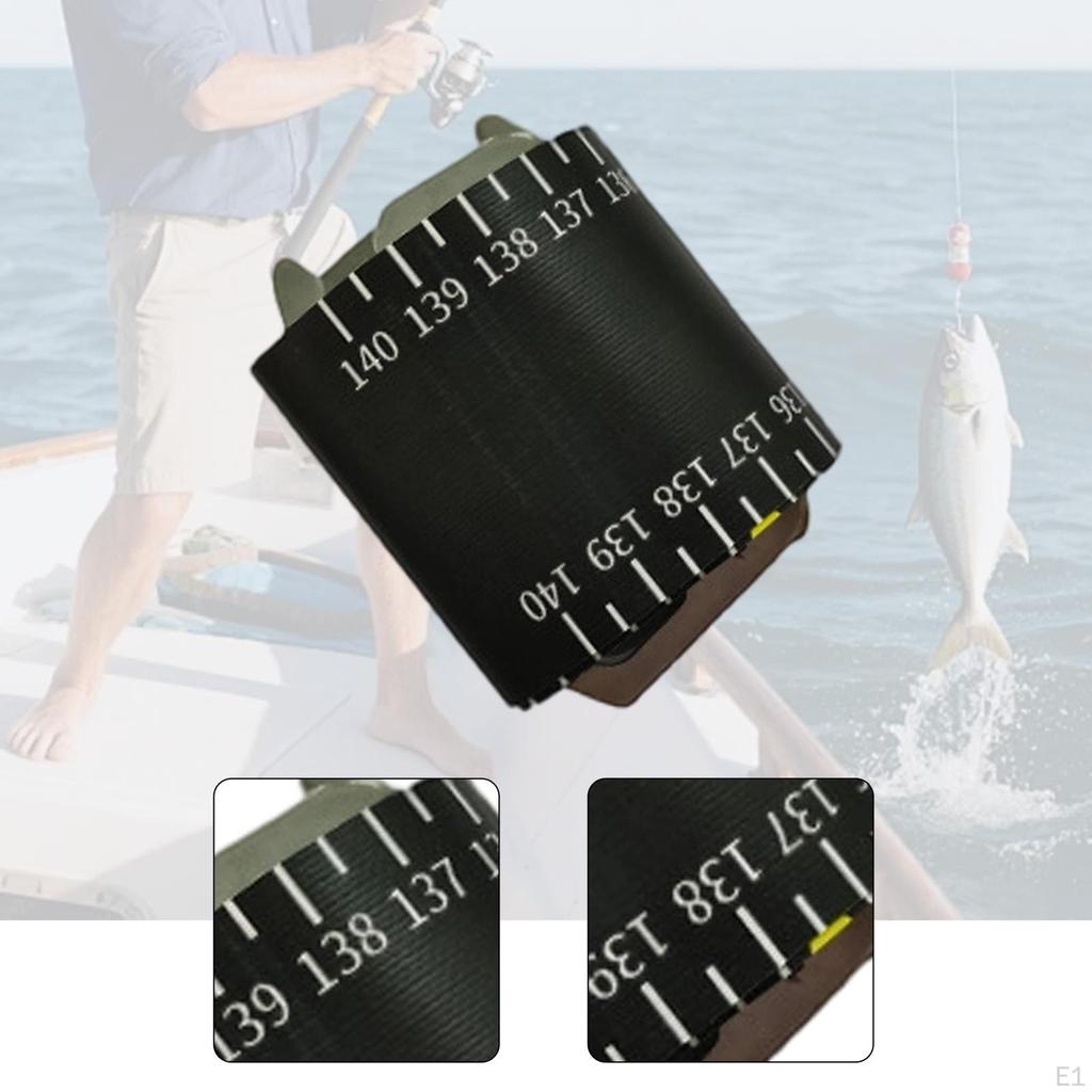 Fish Ruler 140 cm Compact Waterproof Kayak Fishing Measurement Tool Measuring for