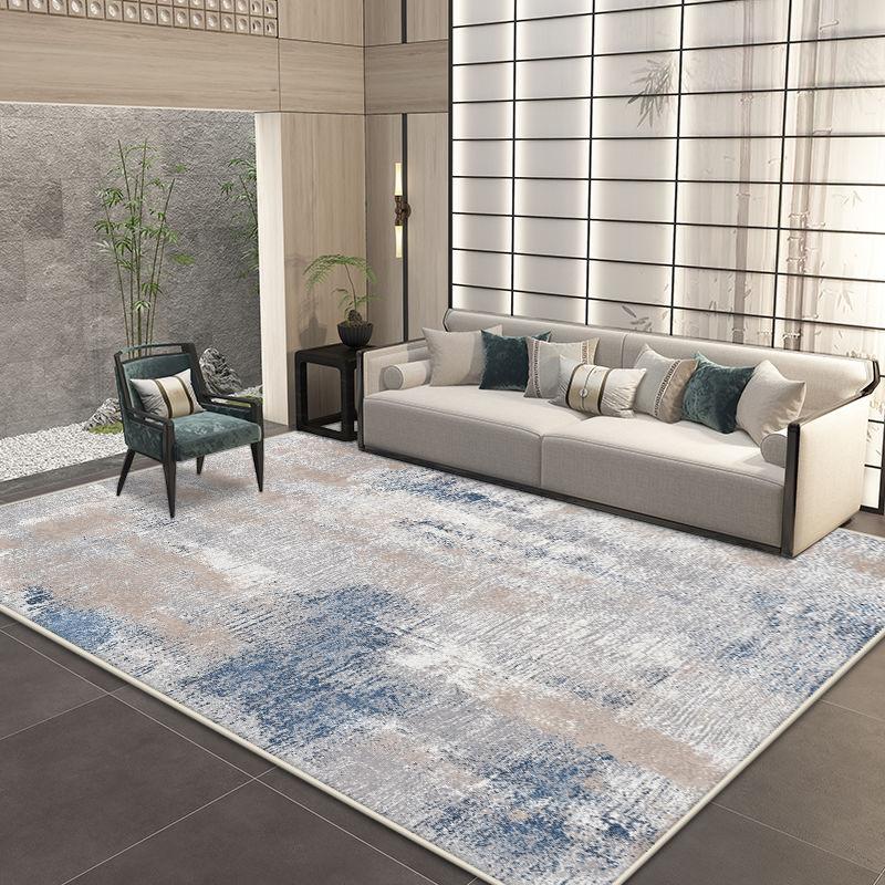 Abstract Simple Style Antiskid Living Room Rugs Big Size Soft Room Decor Bedroom Carpet Easy Cleaning Coffee Tables Mat Washable