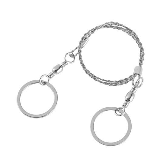 Stainless Steel Wire Saw Outdoor Survival Pocket Chainsaw Portable Backpacking Hiking Camping Emergency Wood Trees Cutting Saw