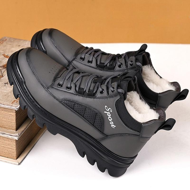 Winter Shoes Outdoor Keep Warm Cotton Boots for Men Fashion Casual Platform Shoes Man High Top New Designer Ankle Boot Man
