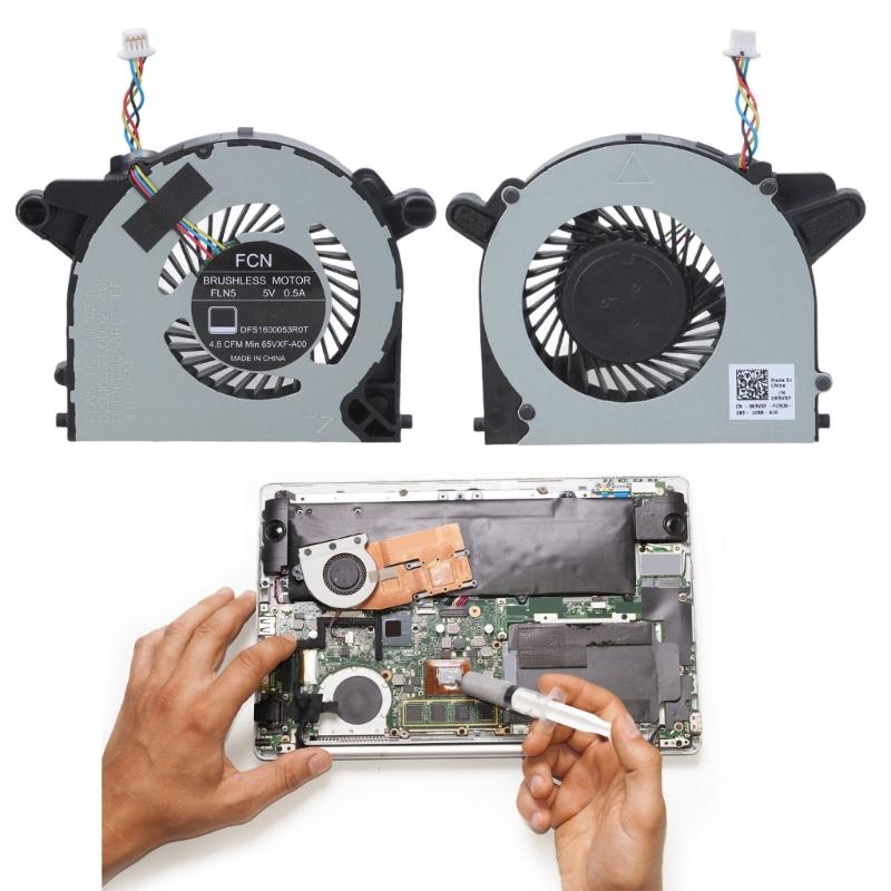 CPU Fan Laptop Cooling Fan DC5V 0.5A 4pin CPU Coolers for 7070 7090 ultra Machine Laptop Heatsink Part