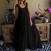 Summer simple solid color high-end dress