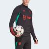 adidas Manchester United Tiro 23 Letter Logo Print Stand Collar Pullover Sweatshirt Men Sweatshirt Black IA7293