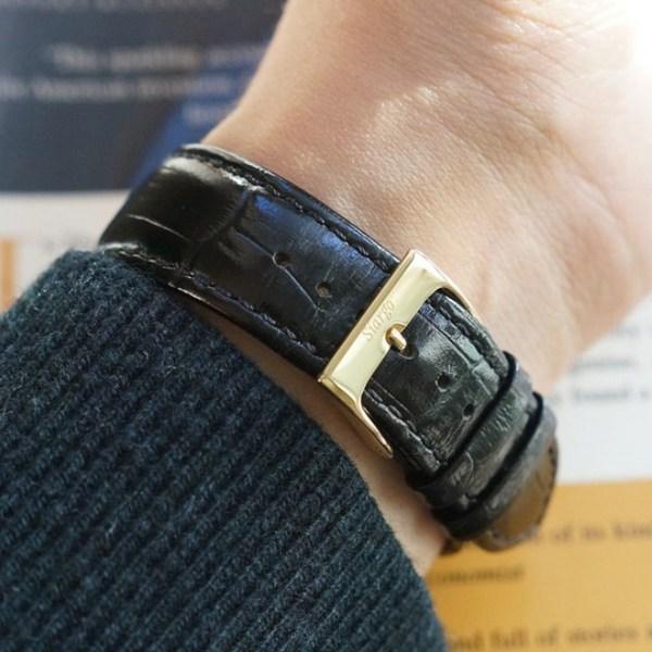 SIARGO SG-010 Fennel Collection Men's Leather Wrist Watch,Korean popular watches