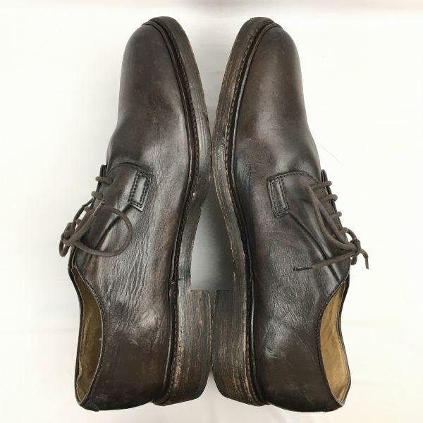 FRYE Vintage Plain Toe Business Shoes Dark Brown Size 11.5D 29.029.5 Men’s(USED)
