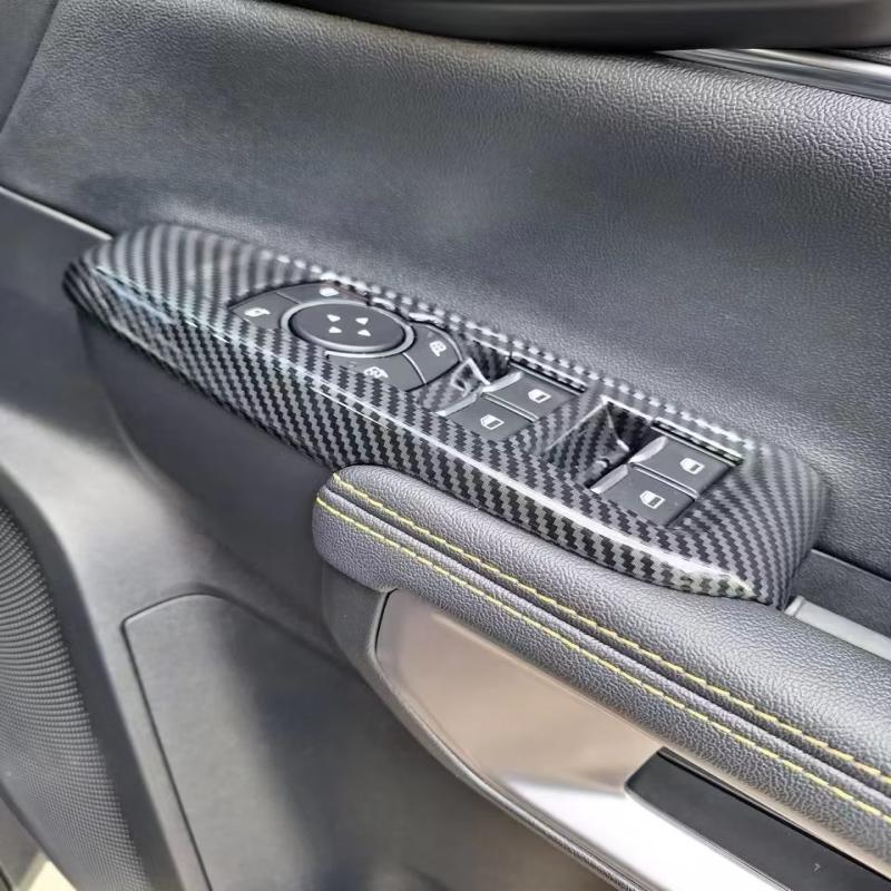 LHD RHD For Ford Ranger Wildtrak T9 2024 cenet conlose gear shift panle steering wheel ACvent readlamp armrest cover