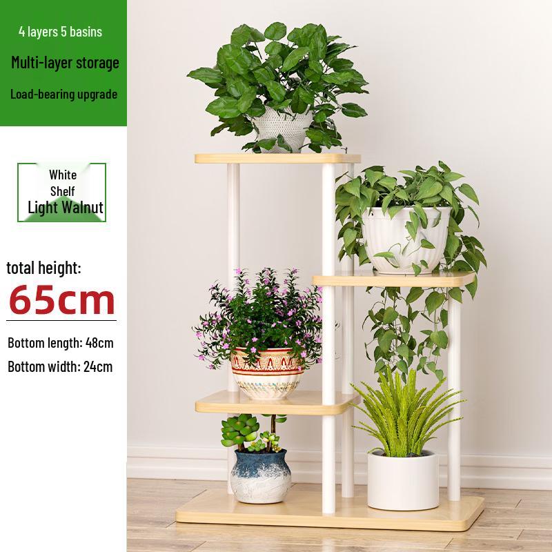 Multi-Tier Floor Standing Plant and Storage Rack