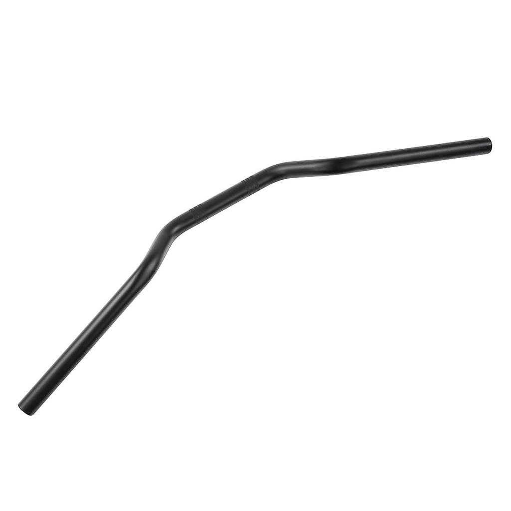 Motorcycle Tracker Handlebars, 22mm Drag Bar Replacement for Chopper Bikes, Black, Compatible with Cruiser and Bobber Bikes