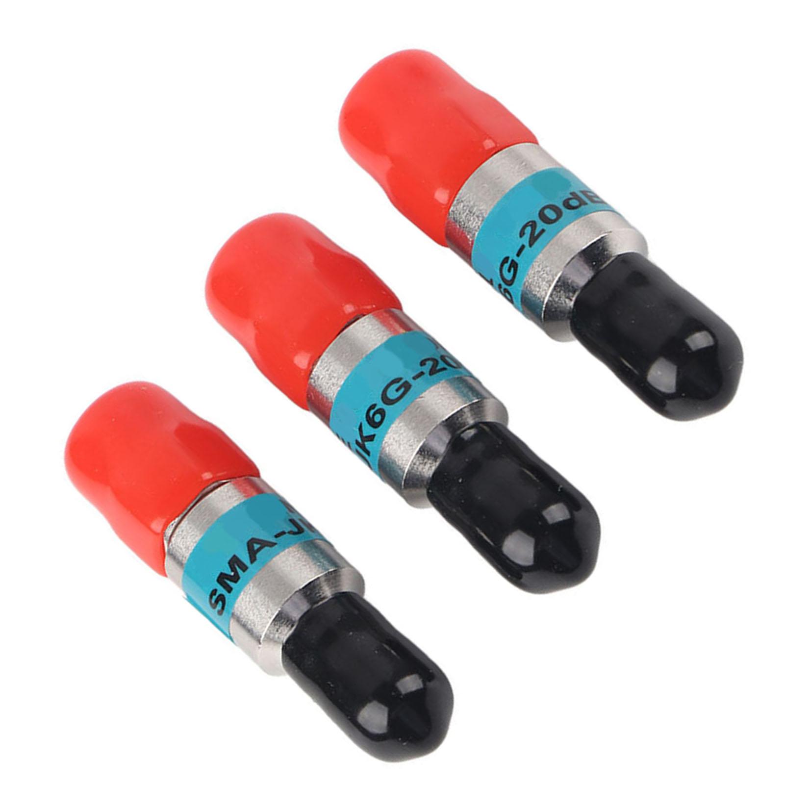 

Коаксиальный аттенюатор SMAJK Male-Female RF 2 Вт 6 ГГц 50 Ом 1-30 дБ 20dB