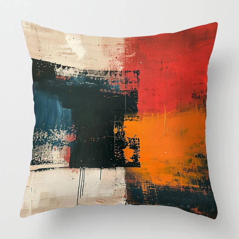 

Скандинавский стиль Абстрактное искусство Фигура Наволочка 40x 40см Гостиная Диван Декоративная наволочка Комната Декоративная Эстетика 45x45cm 18x18in