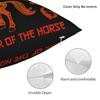 Lunar New Year 2026 Chinese-Style Pillowcase Soft Cushion Cover Decorations Year of The Horse Throw Pillow Case Cover Square