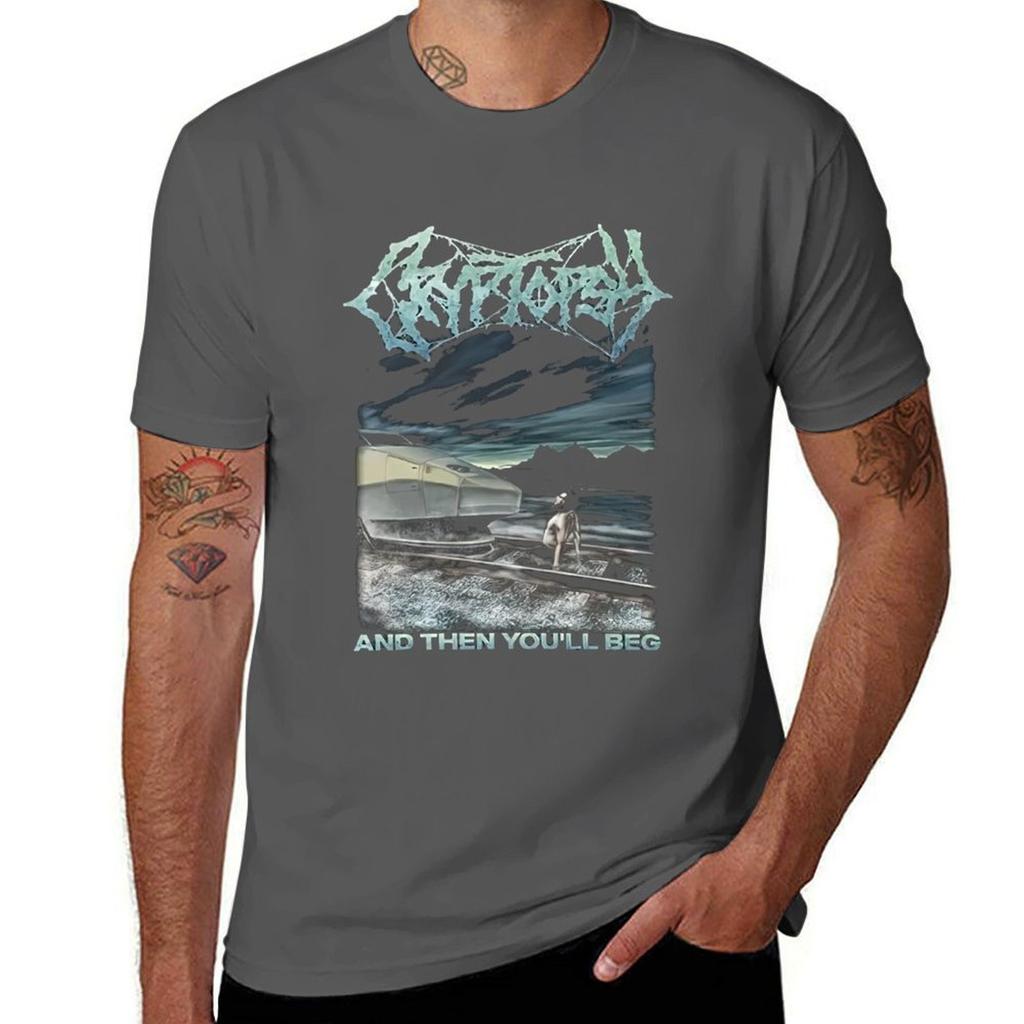 Cryptopsy And Then Youll Beg Tshirt Active Wear Sports For Unisex Tshirt