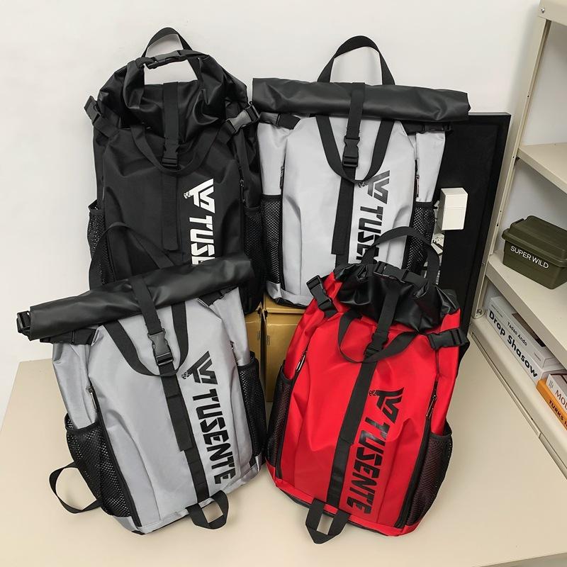 Schoolbag Basketball Bag Cycling Men's Fashion Trendy Cool Computer Bag Badminton Bag Backpack Travel Vacation Business Travel Luggage