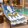 Custom Name Sheffield Wednesday Beach Towel Personalized Text Soft Towel Swimming Travel Bath Gift