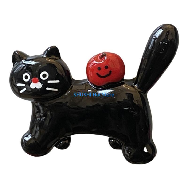 

Resins Dachshund Cats Magnets for Fridge or Whiteboard Fun and Functionality Cartoon Animal Refrigerator Sticker Decors D57B