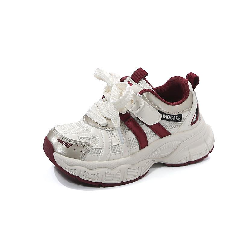 

Mesh breathable sneakers spring 2025 popular baby girl soft sole non-slip casual shoes boys fashion single shoes 27-31 yards 5 pairs in one hand