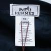 HERMES [/Domestic Regular] Davis Dot Medor Newsboy/ hat 59 NavyUsed
