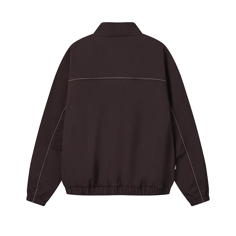 FILA Original Fashionable Personality Trendy Minimalist Classic Retro Sports Casual Versatile Comfortable Loose Woven Jacket Men jackets F11M619708FBN