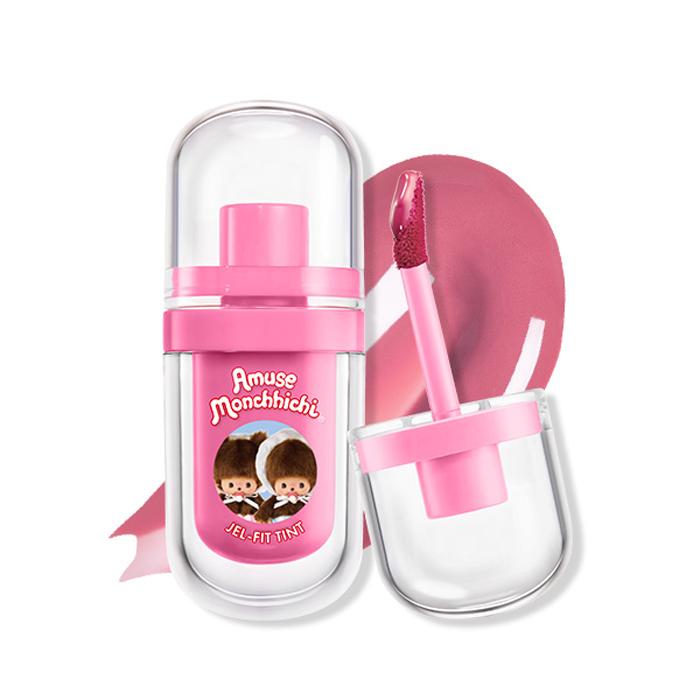 [Сотрудничество с Monchhichi / Подарок: Бальзам для губ-кольцо] AMUSE Jel-Fit Tint 06 Seoul Girl (Ограниченный выпуск) 06 Seoul Girl