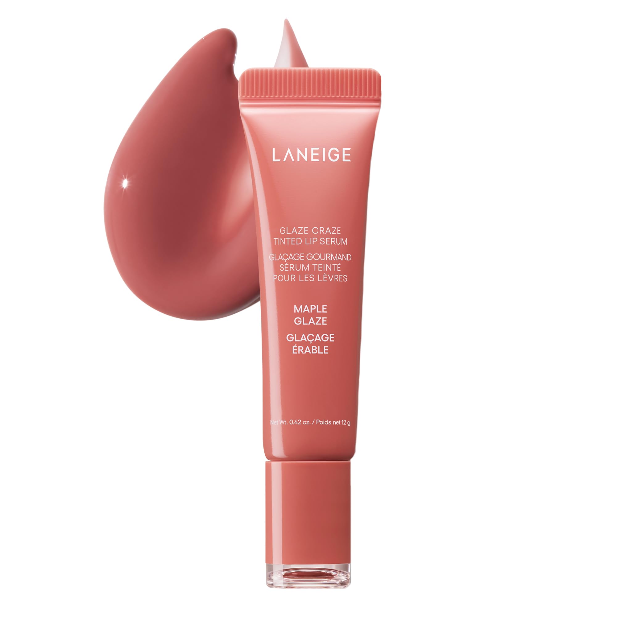 

Laneige Glaze Оттеночная сыворотка для губ Maple Glaze 12 г Крем для губ Бальзам для губ Маска для губ Увлажняющая Корея