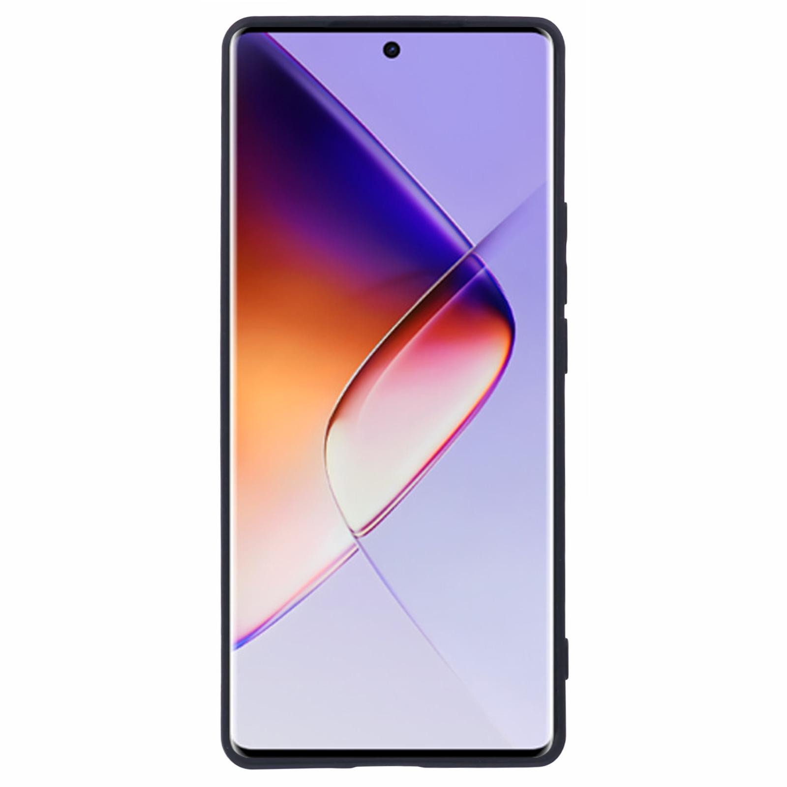 

For Infinix Note 40 Pro 4G Case Matte TPU Phone Cover Precise Cutouts Black